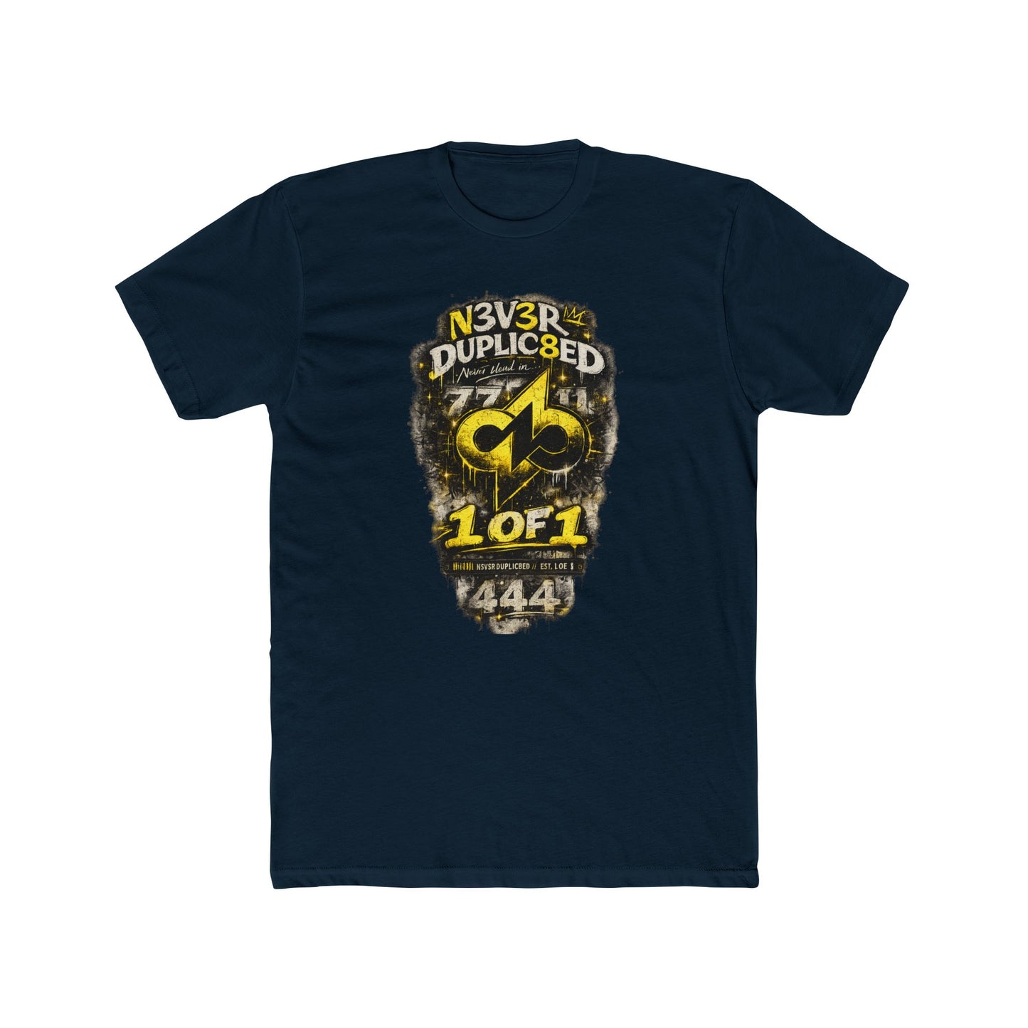 1 of 1 "N3V3R DUPLIC8ED" Graphic Tee