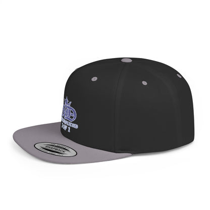 Camouflage Snapback Hat – "N3V3R DUPLIC8ED" Crown Streetwear Cap