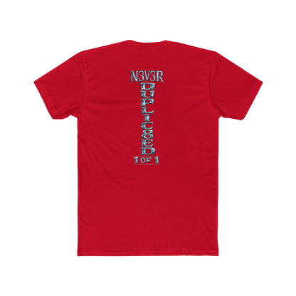 T‑Shirt — "N3V3R DUPLIC8ED 1 of 1" Drip Crown Graphic Tee