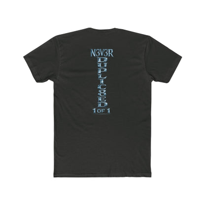 T‑Shirt — "N3V3R DUPLIC8ED 1 of 1" Drip Crown Graphic Tee