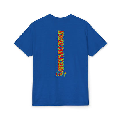 Trust Nobody T-Shirt — Streetwear Graphic Tee with Crown 'Never Duplicated 1 of 1' Back