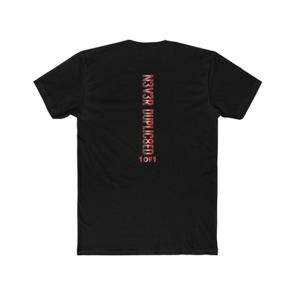 Crown Graphic Streetwear Tee – Bold “Never Duplicated”
