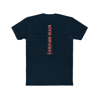 Crown Graphic Streetwear Tee – Bold “Never Duplicated”