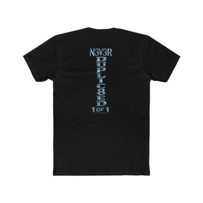 T‑Shirt — "N3V3R DUPLIC8ED 1 of 1" Drip Crown Graphic Tee