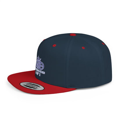 Camouflage Snapback Hat – "N3V3R DUPLIC8ED" Crown Streetwear Cap