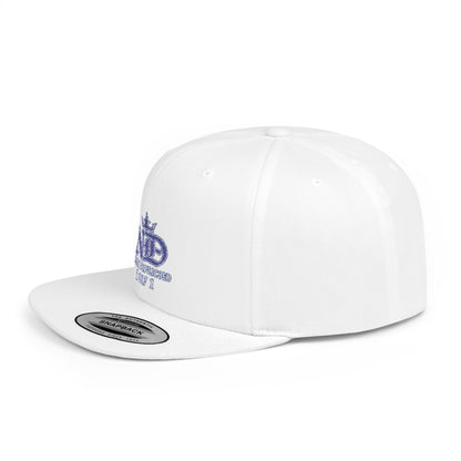 Camouflage Snapback Hat – "N3V3R DUPLIC8ED" Crown Streetwear Cap