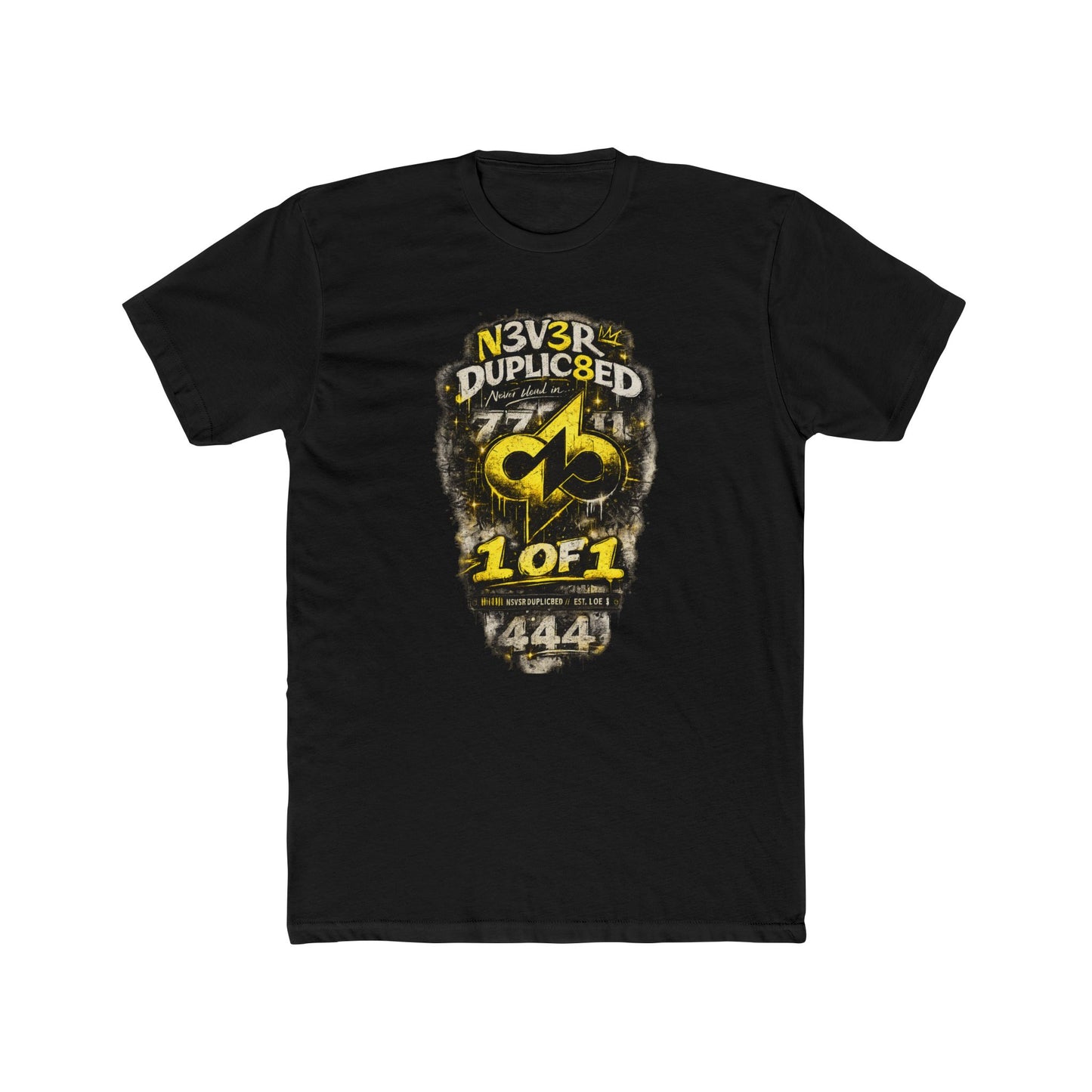 1 of 1 "N3V3R DUPLIC8ED" Graphic Tee