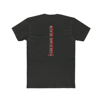 Crown Graphic Streetwear Tee – Bold “Never Duplicated”