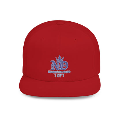 Camouflage Snapback Hat – "N3V3R DUPLIC8ED" Crown Streetwear Cap