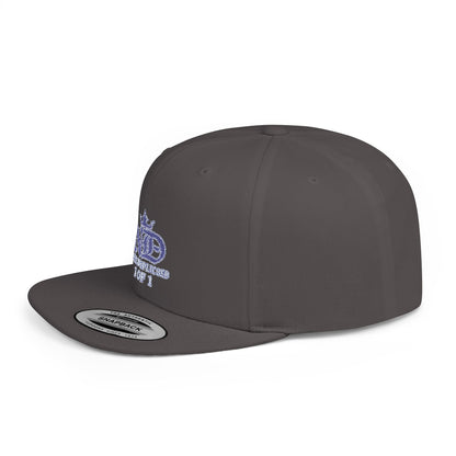 Camouflage Snapback Hat – "N3V3R DUPLIC8ED" Crown Streetwear Cap