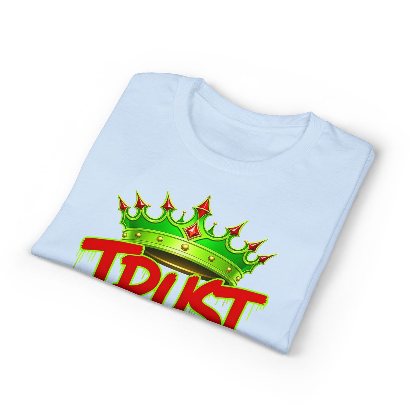 Trust Nobody T-Shirt — Streetwear Graphic Tee with Crown 'Never Duplicated 1 of 1' Back
