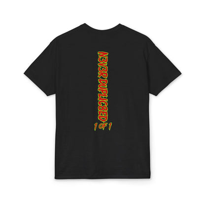 Trust Nobody T-Shirt — Streetwear Graphic Tee with Crown 'Never Duplicated 1 of 1' Back