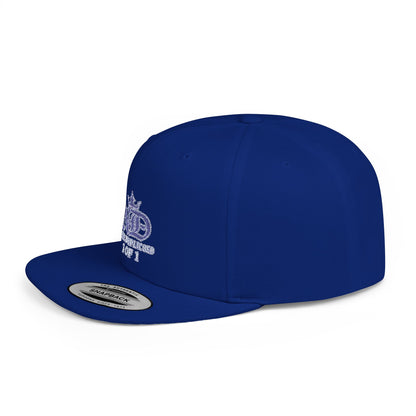 Camouflage Snapback Hat – "N3V3R DUPLIC8ED" Crown Streetwear Cap