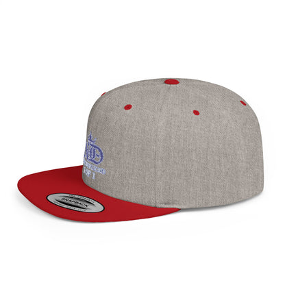 Camouflage Snapback Hat – "N3V3R DUPLIC8ED" Crown Streetwear Cap