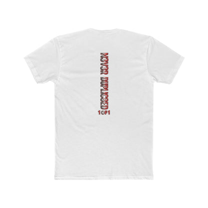 Crown Graphic Streetwear Tee – Bold “Never Duplicated”