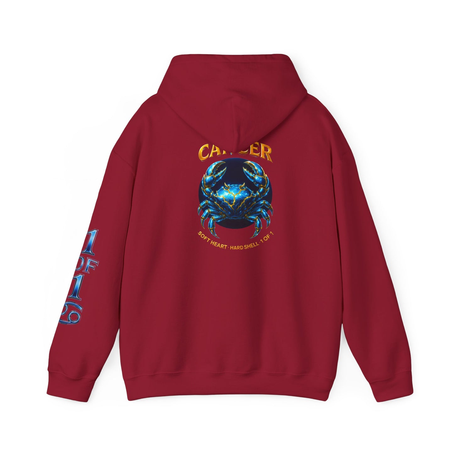Cancer Zodiac Crab hoodie | Astrological Sign Sweatshirt