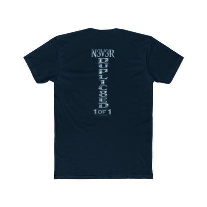 T‑Shirt — "N3V3R DUPLIC8ED 1 of 1" Drip Crown Graphic Tee