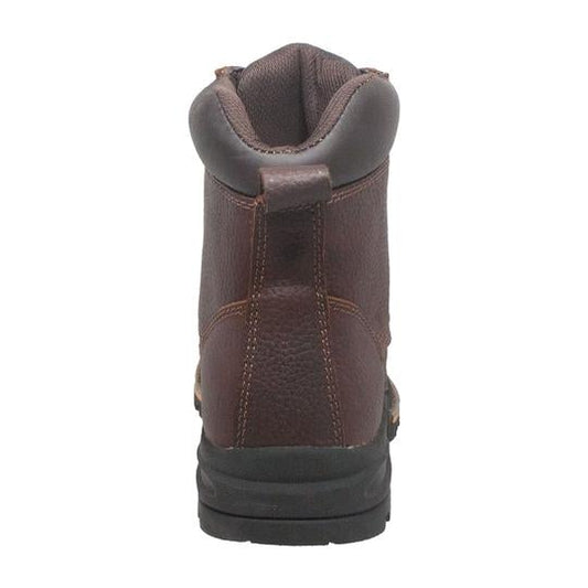 Men's 6" Brown Work Leather Boots